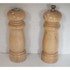 Chef Specialties 6" Salem Pepper Mill & Salt Shaker Set Made In USA